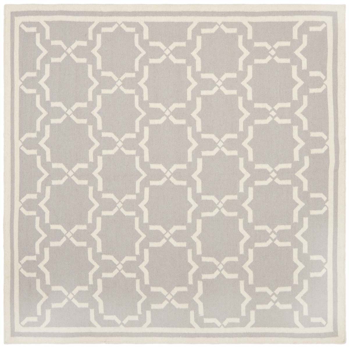 Safavieh Dhurries 545 Rug, DHU545 - Grey / Ivory