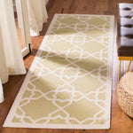 Safavieh Dhurries 548 Rug, DHU548 - Olive / Ivory