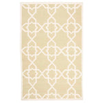 Safavieh Dhurries 548 Rug, DHU548 - Olive / Ivory