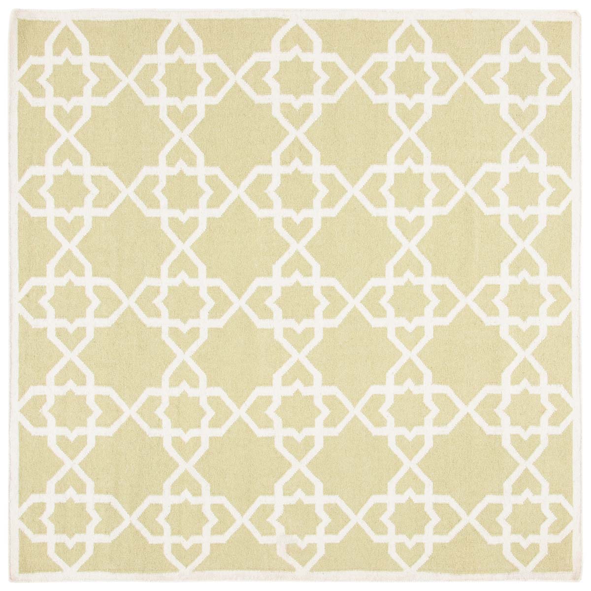 Safavieh Dhurries 548 Rug, DHU548 - Olive / Ivory