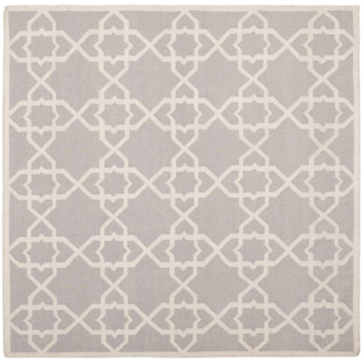 Safavieh Dhurries 548 Rug, DHU548 - Grey / Ivory