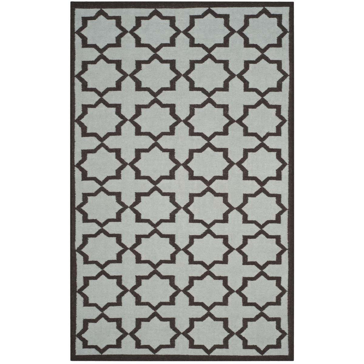 Safavieh Dhurries 549 Rug, DHU549 - Light Blue