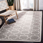 Safavieh Dhurries 549 Rug, DHU549 - Grey / Ivory