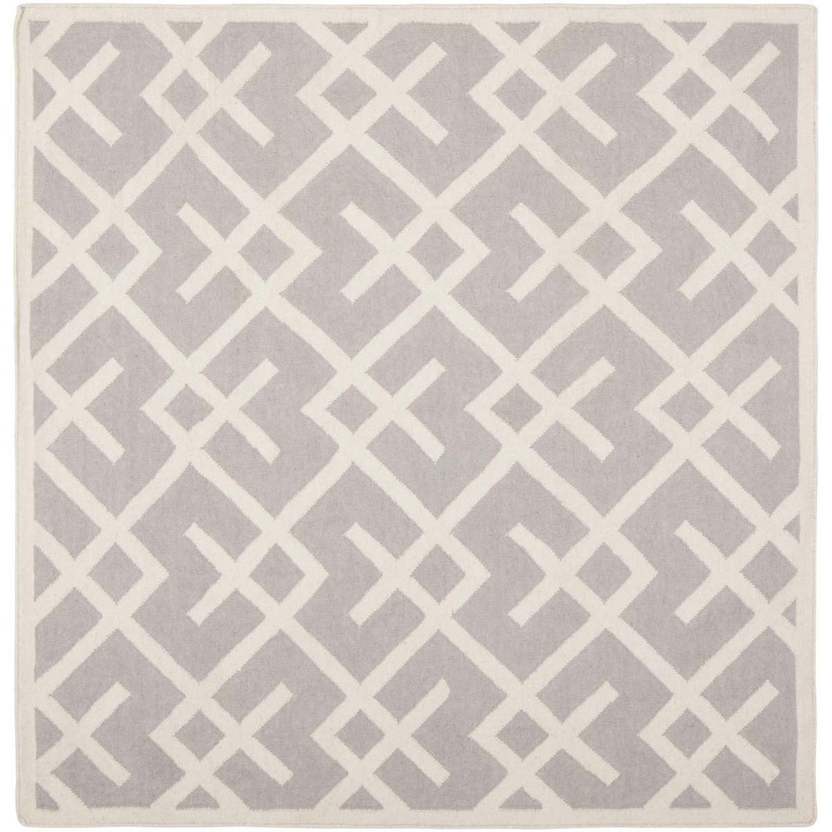 Safavieh Dhurries 552 Rug, DHU552 - Grey / Ivory