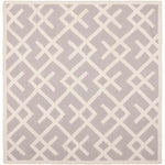 Safavieh Dhurries 552 Rug, DHU552 - Grey / Ivory