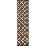 Safavieh Dhurries 554 Rug, DHU554 - Brown / Ivory