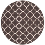 Safavieh Dhurries 554 Rug, DHU554 - Brown / Ivory