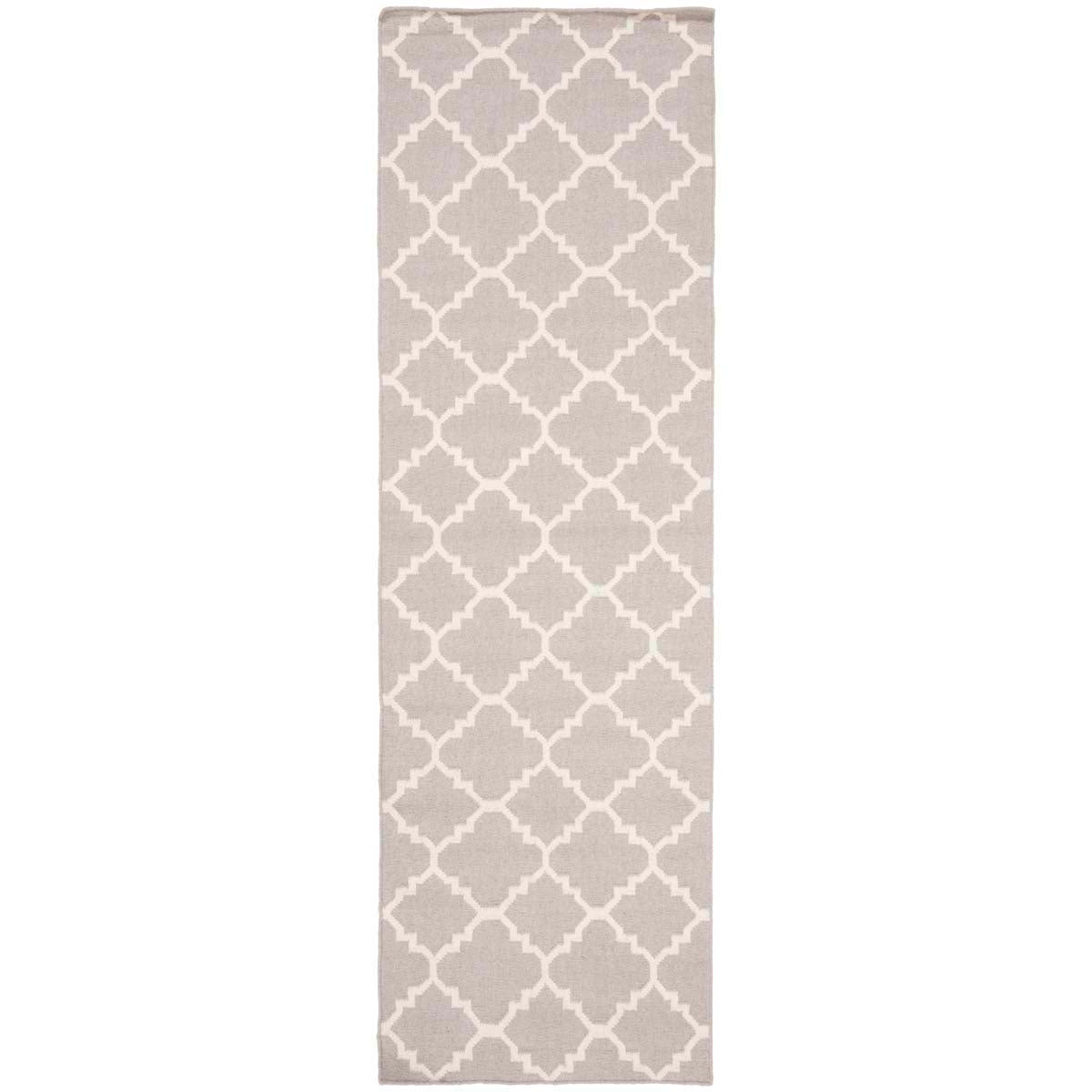 Safavieh Dhurries 554 Rug, DHU554 - Grey / Ivory