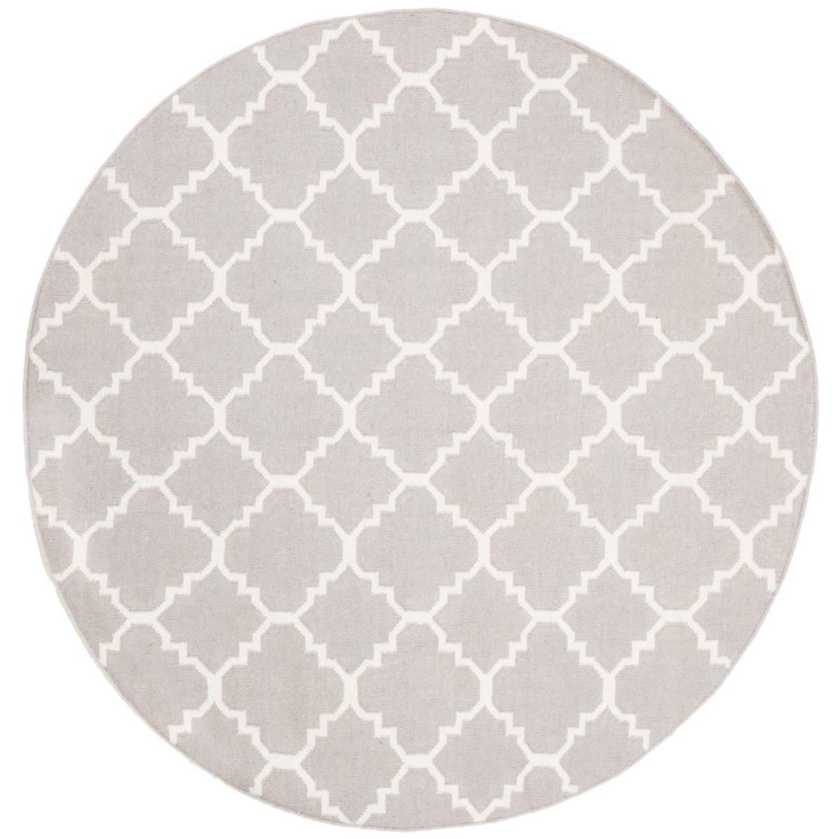 Safavieh Dhurries 554 Rug, DHU554 - Grey / Ivory