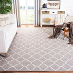 Safavieh Dhurries 554 Rug, DHU554 - Grey / Ivory