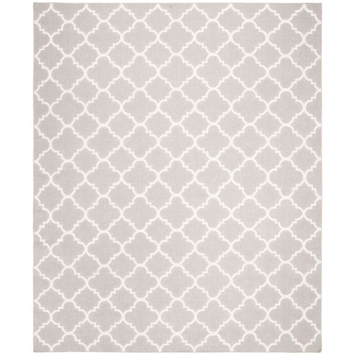 Safavieh Dhurries 554 Rug, DHU554 - Grey / Ivory