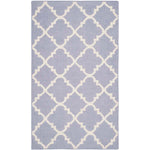 Safavieh Dhurries 554 Rug, DHU554 - Purple / Ivory