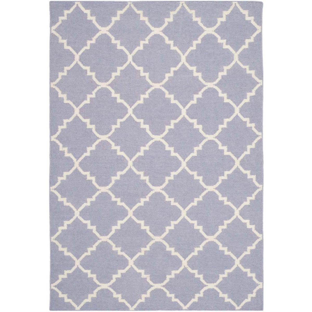 Safavieh Dhurries 554 Rug, DHU554 - Purple / Ivory