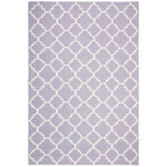 Safavieh Dhurries 554 Rug, DHU554 - Purple / Ivory