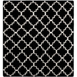 Safavieh Dhurries 554 Rug, DHU554 - Black / Ivory