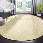 Safavieh Dhurries 556 Rug, DHU556 - Green / Ivory