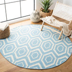 Safavieh Dhurries 556 Rug, DHU556 - Blue / Ivory