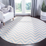 Safavieh Dhurries 557 Rug, DHU557 - Blue / Ivory