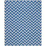 Safavieh Dhurries 557 Rug, DHU557 - Dark Blue / Ivory