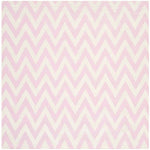 Safavieh Dhurries 557 Rug, DHU557 - Pink / Ivory