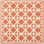 Safavieh Dhurries 558 Rug, DHU558 - Red / Ivory