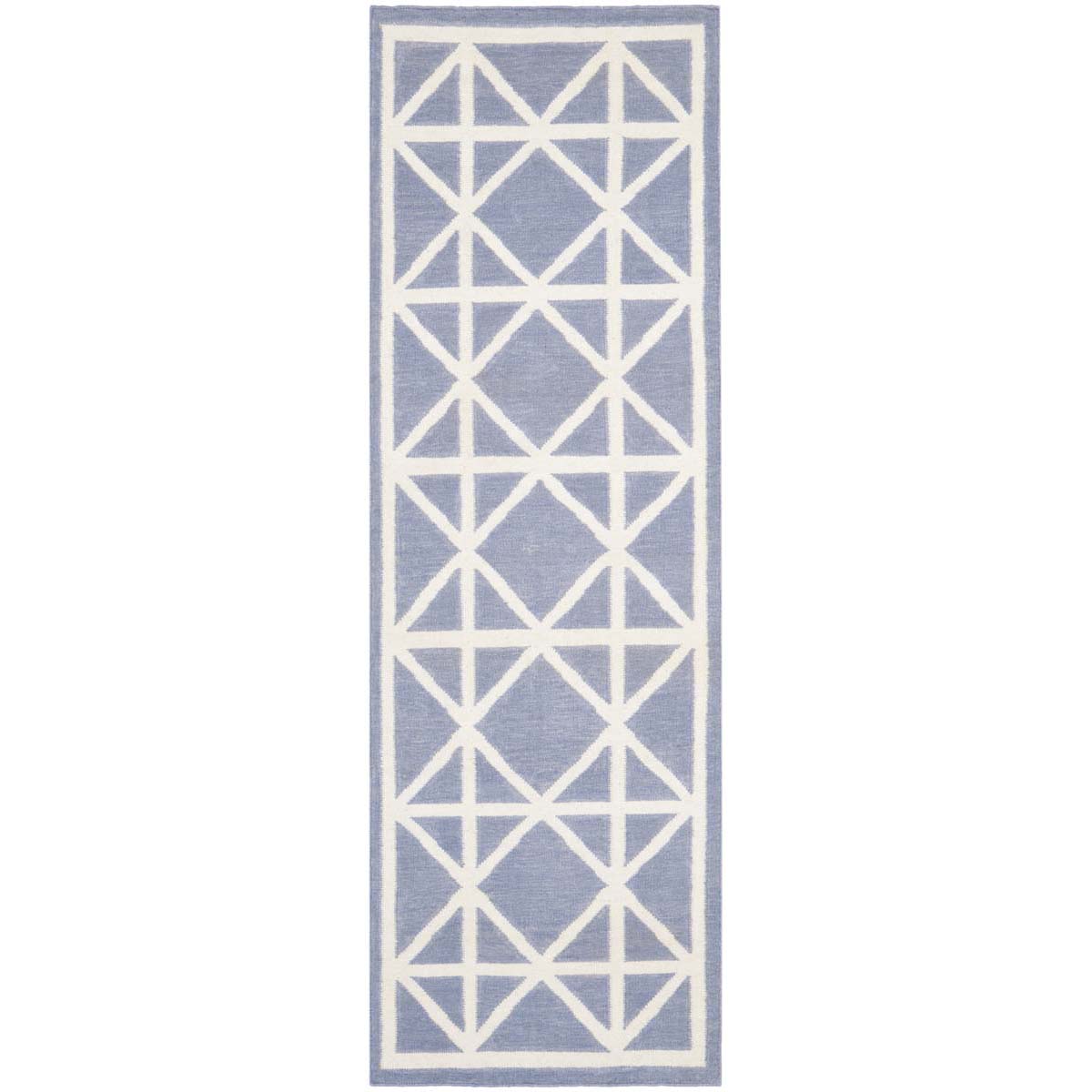 Safavieh Dhurries 558 Rug, DHU558 - Purple / Ivory