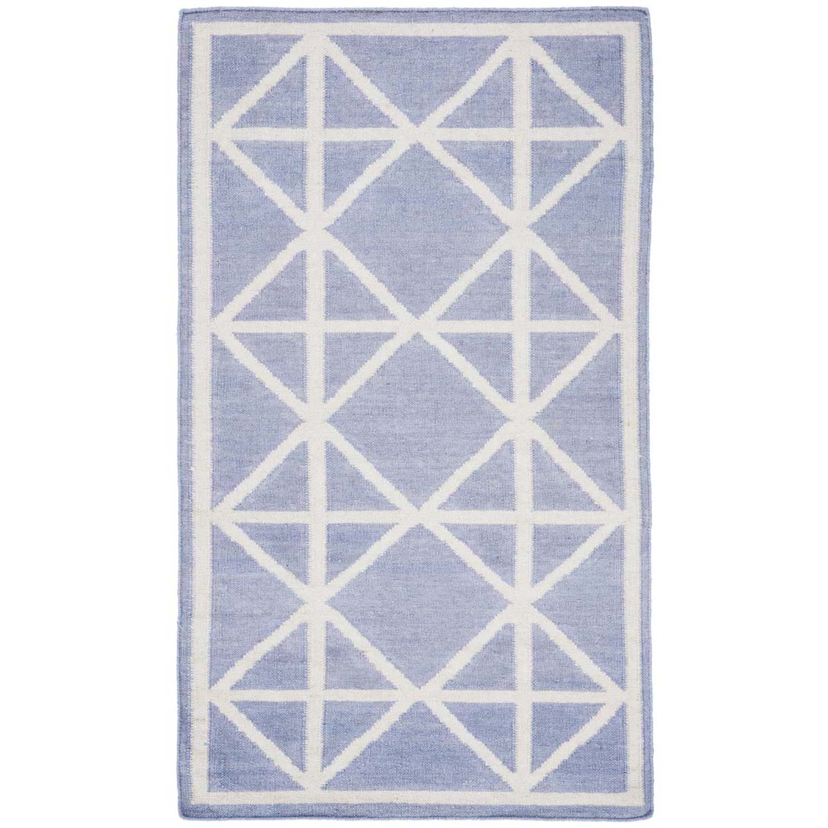 Safavieh Dhurries 558 Rug, DHU558 - Purple / Ivory