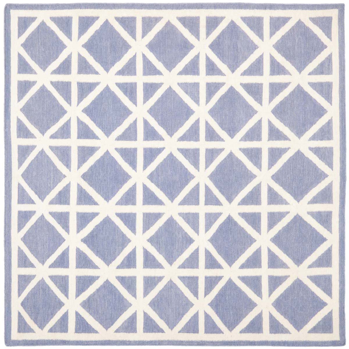 Safavieh Dhurries 558 Rug, DHU558 - Purple / Ivory