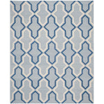 Safavieh Dhurries 559 Rug, DHU559 - Light Blue / Dark Blue