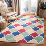 Safavieh Dhurries 561 Rug, DHU561 - Blue / Multi