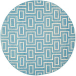 Safavieh Dhurries 562 Rug, DHU562 - Light Blue / Ivory