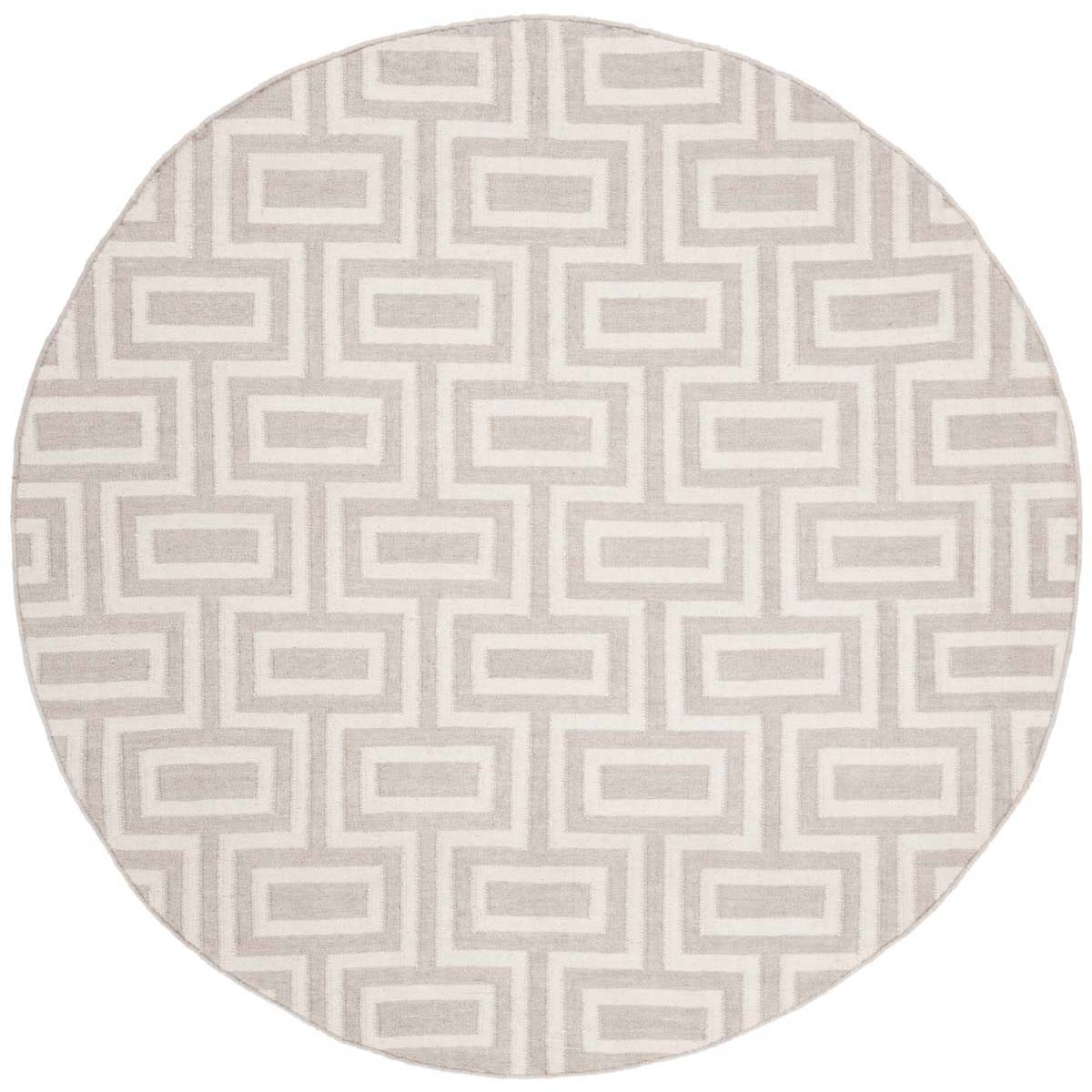 Safavieh Dhurries 562 Rug, DHU562 - Grey / Ivory