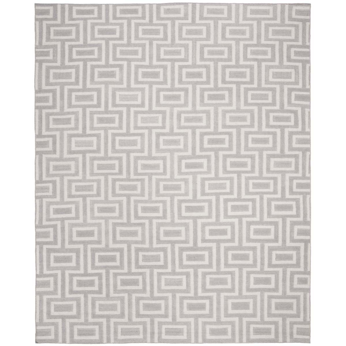 Safavieh Dhurries 562 Rug, DHU562 - Grey / Ivory