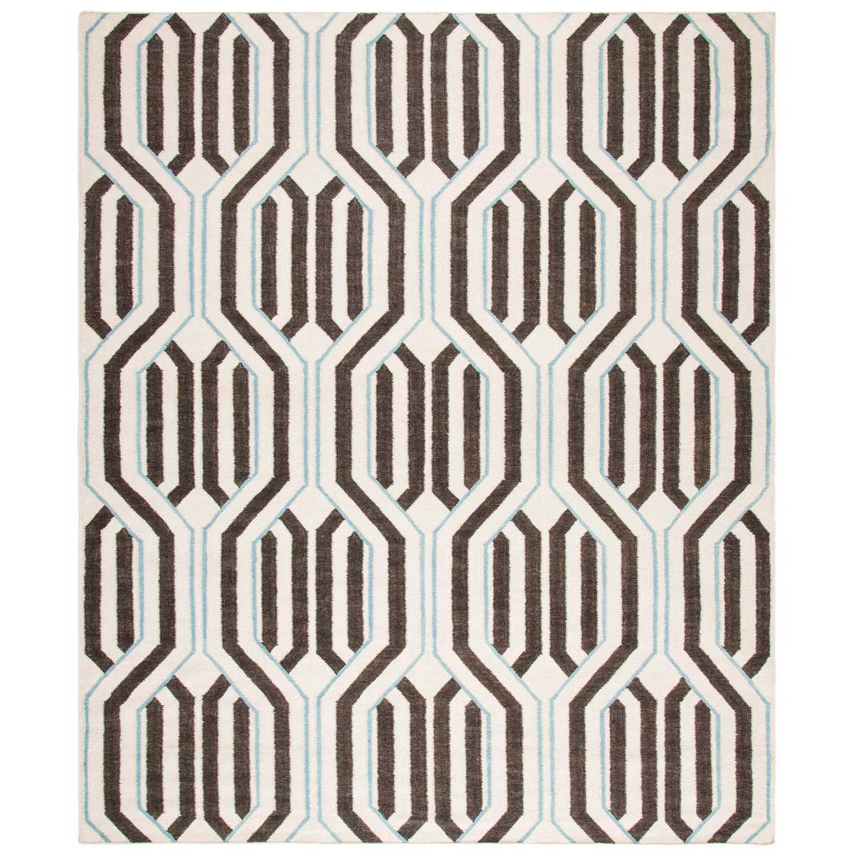 Safavieh Dhurries 563 Rug, DHU563 - Ivory / Multi