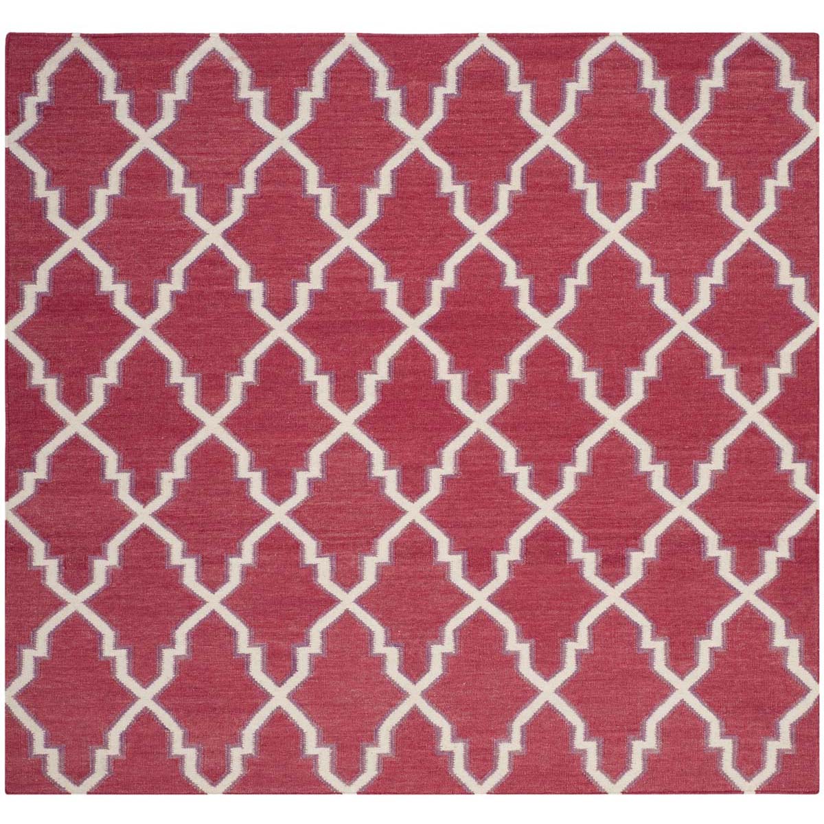 Safavieh Dhurries 564 Rug, DHU564 - Red / Ivory