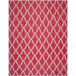 Safavieh Dhurries 564 Rug, DHU564 - Red / Ivory