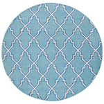 Safavieh Dhurries 564 Rug, DHU564 - Light Blue / Ivory