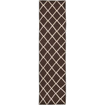 Safavieh Dhurries 565 Rug, DHU565 - Brown / Ivory