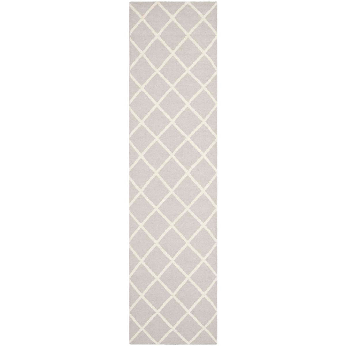 Safavieh Dhurries 565 Rug, DHU565 - Grey / Ivory