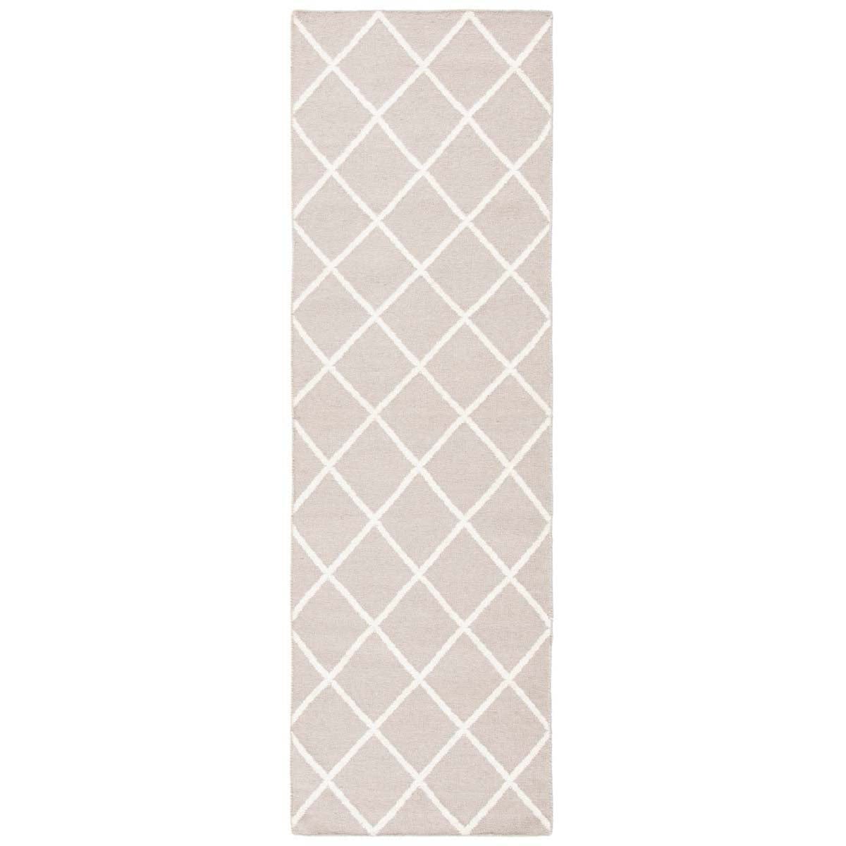 Safavieh Dhurries 565 Rug, DHU565 - Grey / Ivory