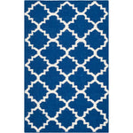 Safavieh Dhurries 566 Rug, DHU566 - Dark Blue