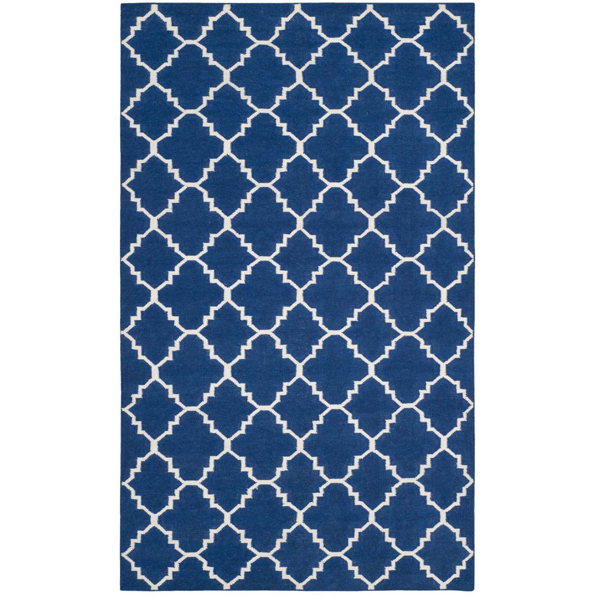 Safavieh Dhurries 566 Rug, DHU566 - Dark Blue