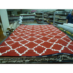 Safavieh Dhurries 566 Rug, DHU566 - Red / Ivory