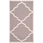 Safavieh Dhurries 567 Rug, DHU567 - Grey / Ivory