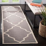 Safavieh Dhurries 567 Rug, DHU567 - Grey / Ivory