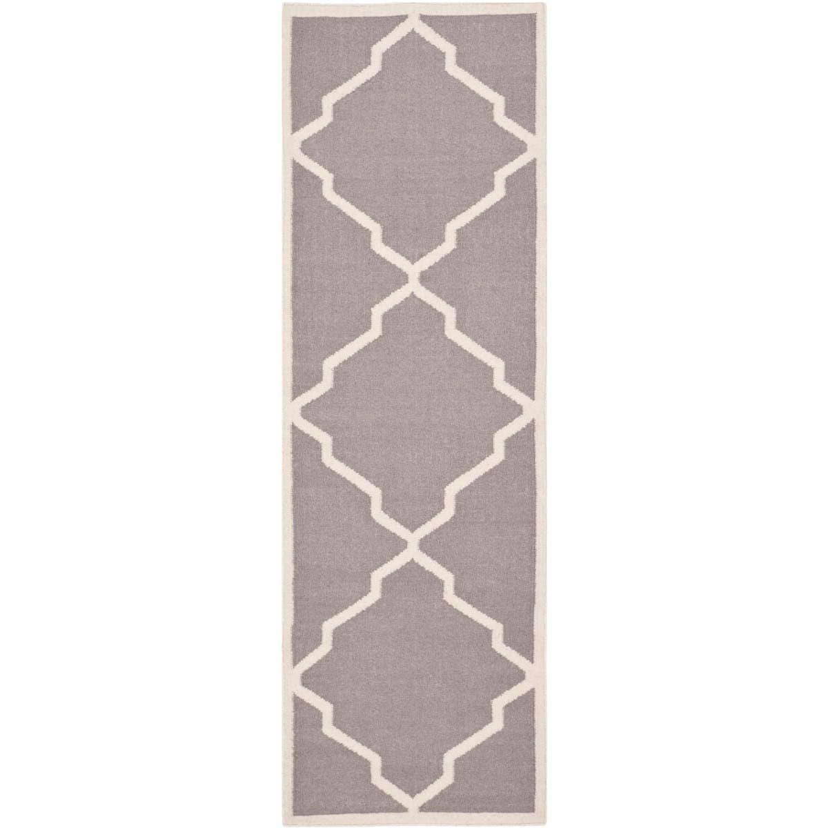 Safavieh Dhurries 567 Rug, DHU567 - Grey / Ivory