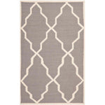 Safavieh Dhurries 567 Rug, DHU567 - Grey / Ivory