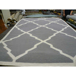 Safavieh Dhurries 567 Rug, DHU567 - Grey / Ivory