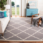 Safavieh Dhurries 567 Rug, DHU567 - Grey / Ivory