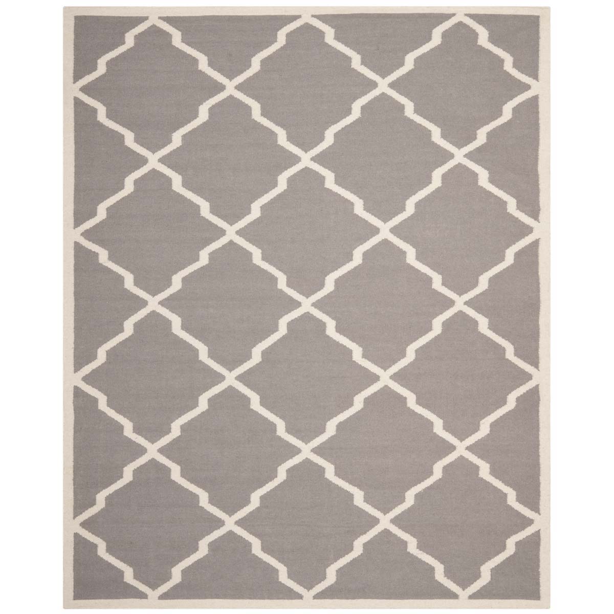 Safavieh Dhurries 567 Rug, DHU567 - Grey / Ivory